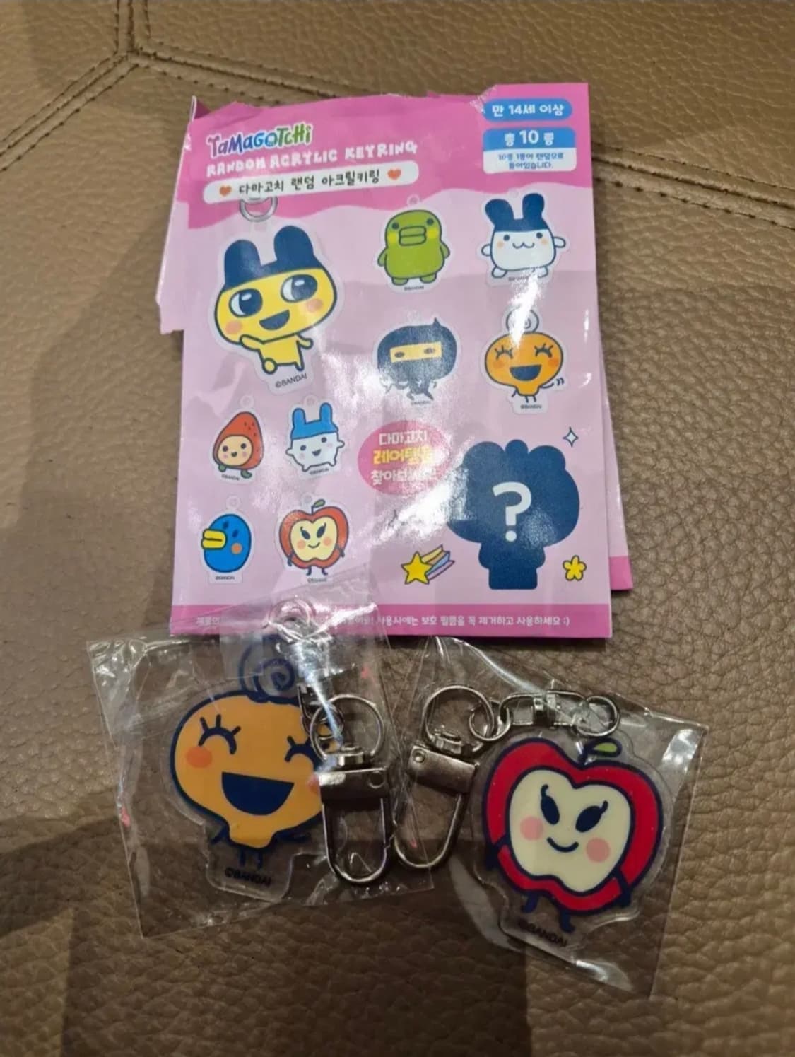 다마고치 랜덤 아크릴 키링 미개봉 메메치 링고치 판매 상품이미지1