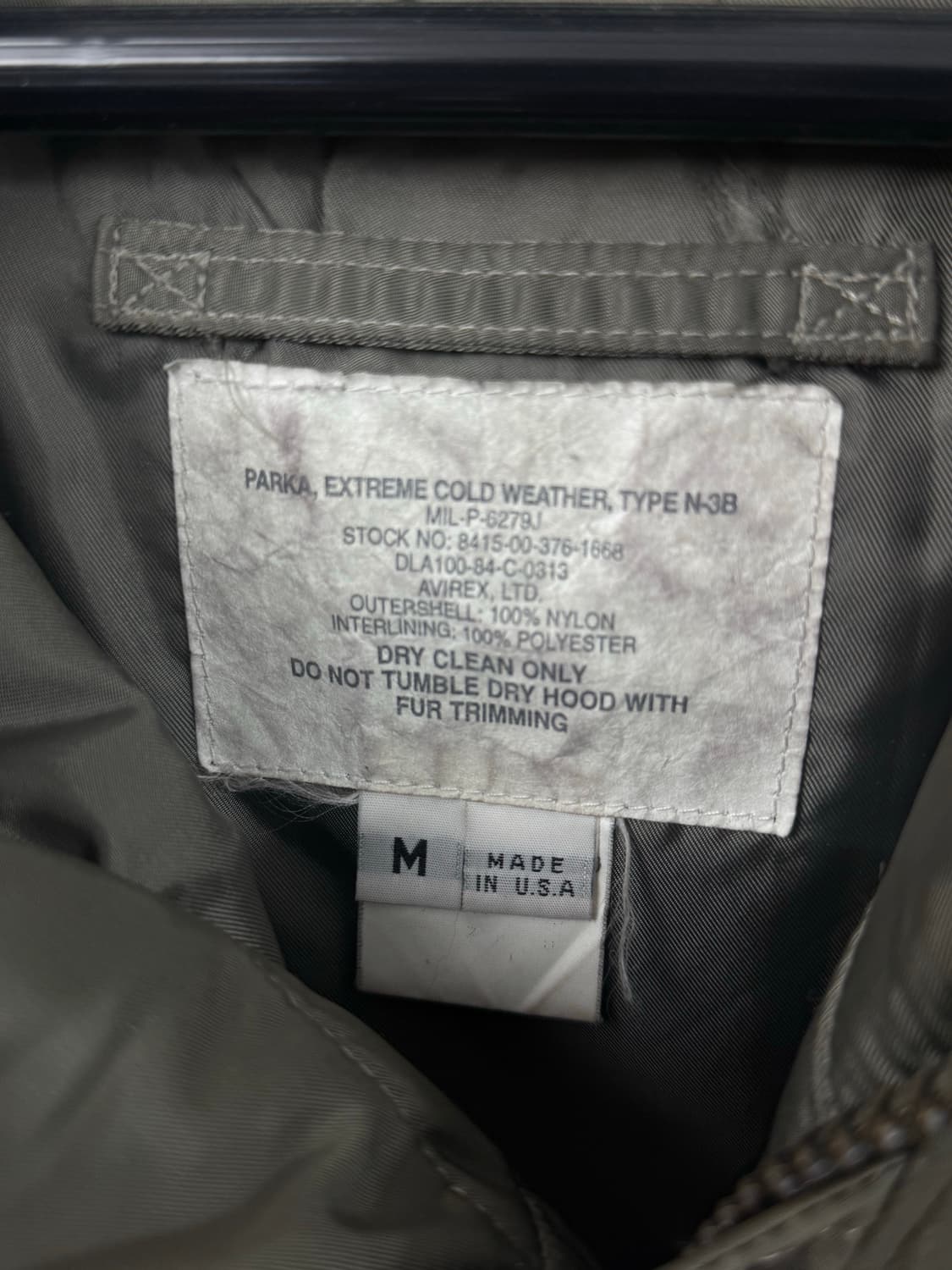 Avirex n3b 상품이미지3