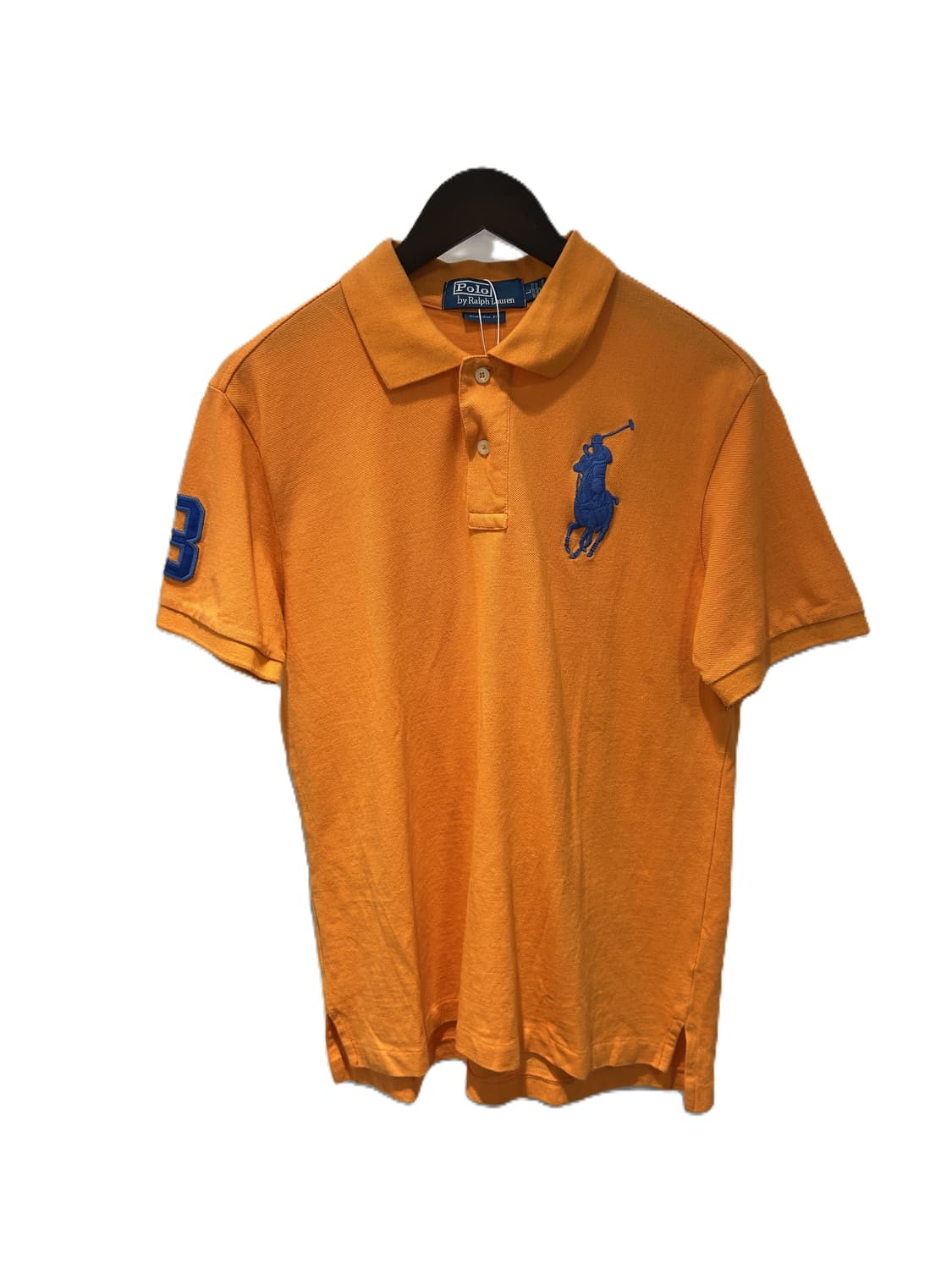 폴로 랄프 로렌 빅 포니 메시 폴로 셔츠 오렌지 상품이미지1
