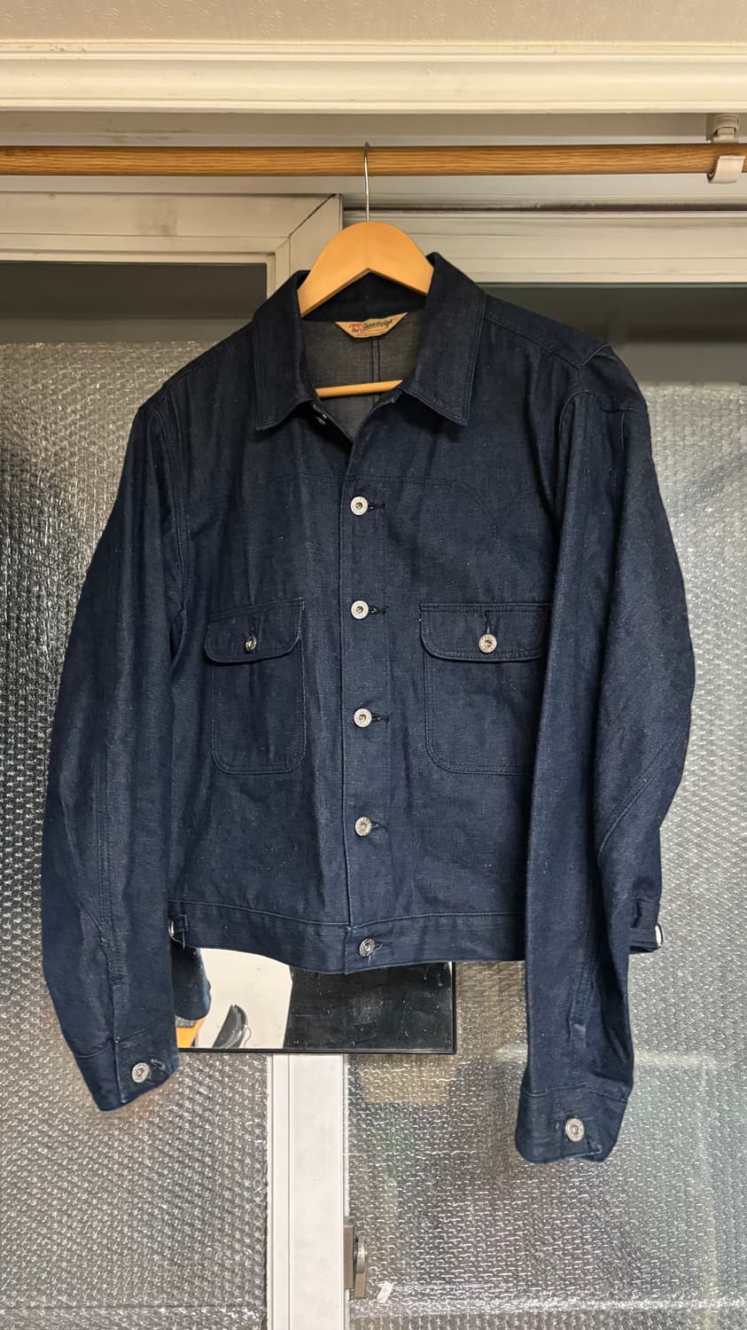 그루빈하이 1950's Style Light Denim Jacket 상품이미지1