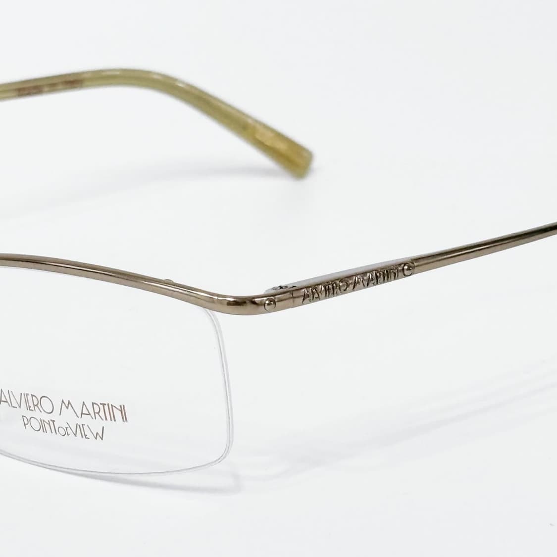 ALVIERO MARTINI 골드 데드스탁 빈티지안경 상품이미지2
