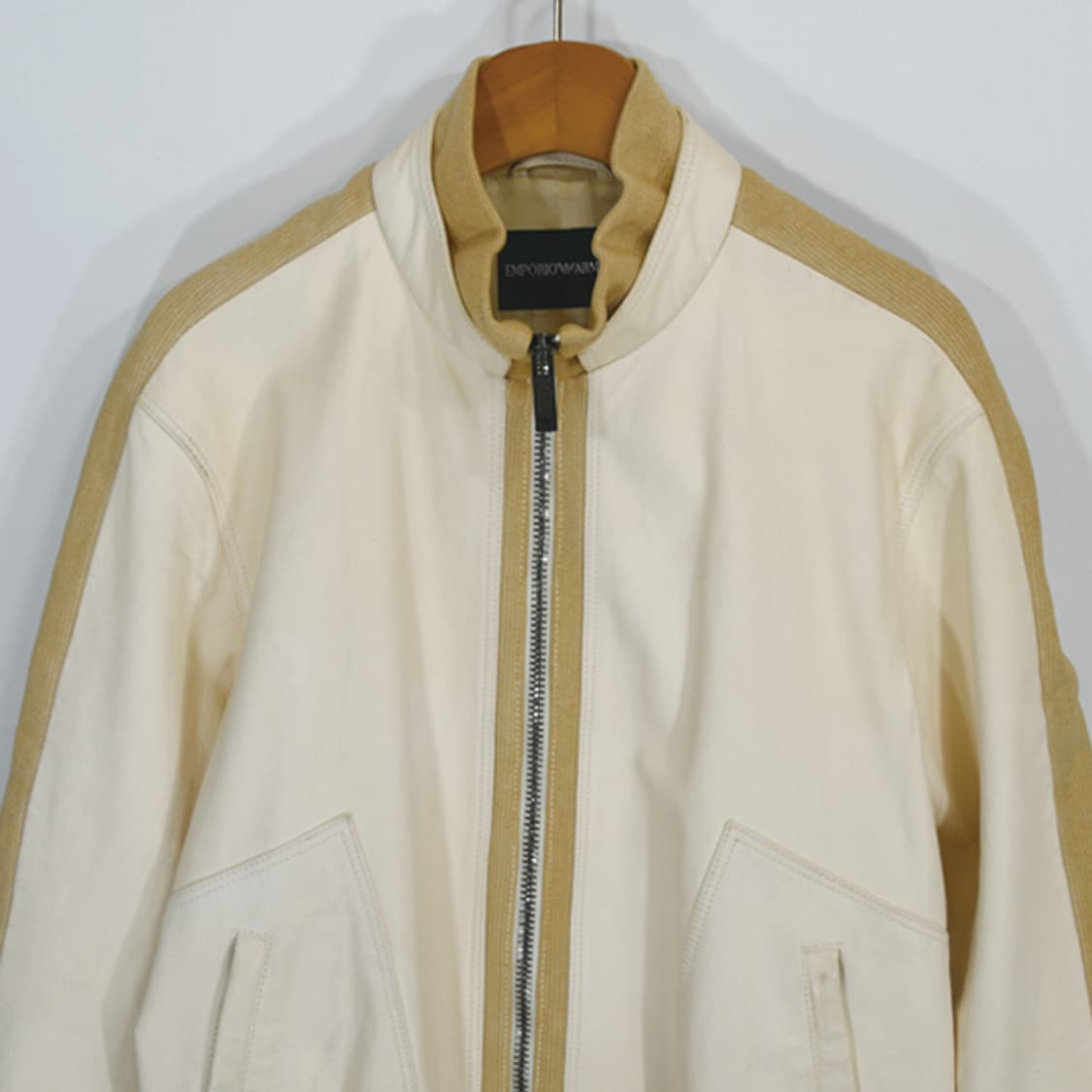 EMPORIO ARMANI 레더블루종자켓 상품이미지3