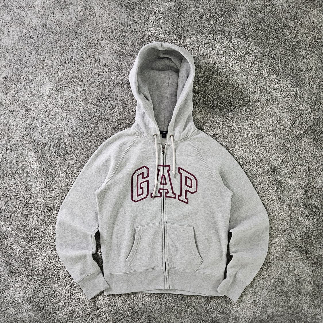 [무료배송] GAP 로고 후드 집업 상품이미지1