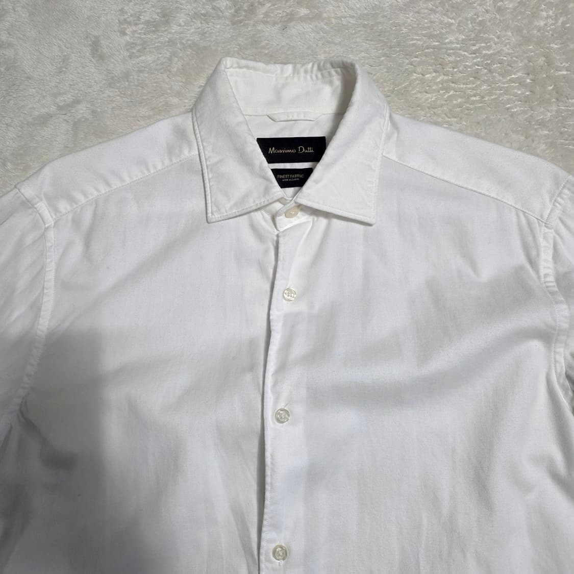 (S)마시모두띠 화이트 셔츠 남성 상품이미지2