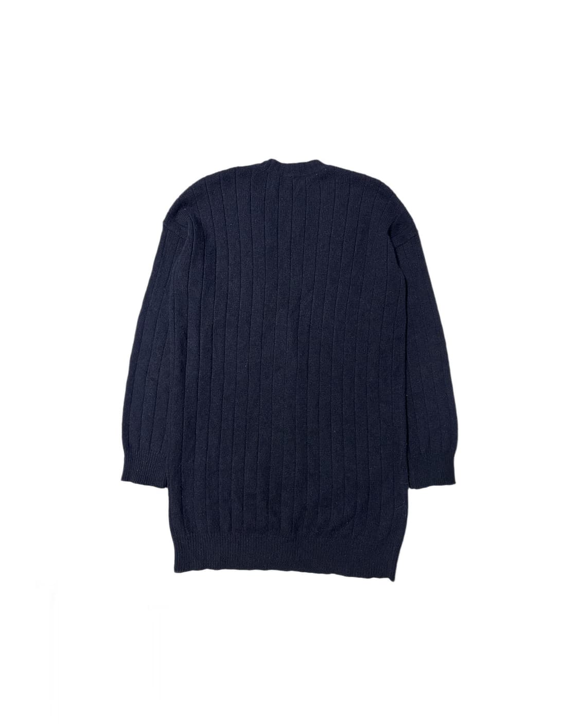 Stefanel 스테파넬 딥네이지 골지 가디건 상품이미지2