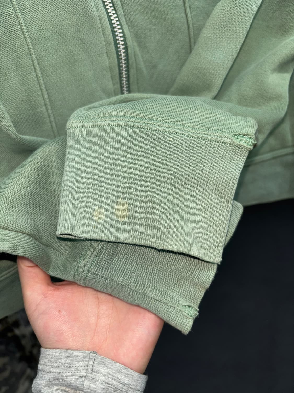 히스테릭 글래머 히스걸 그린 집업 상품이미지9