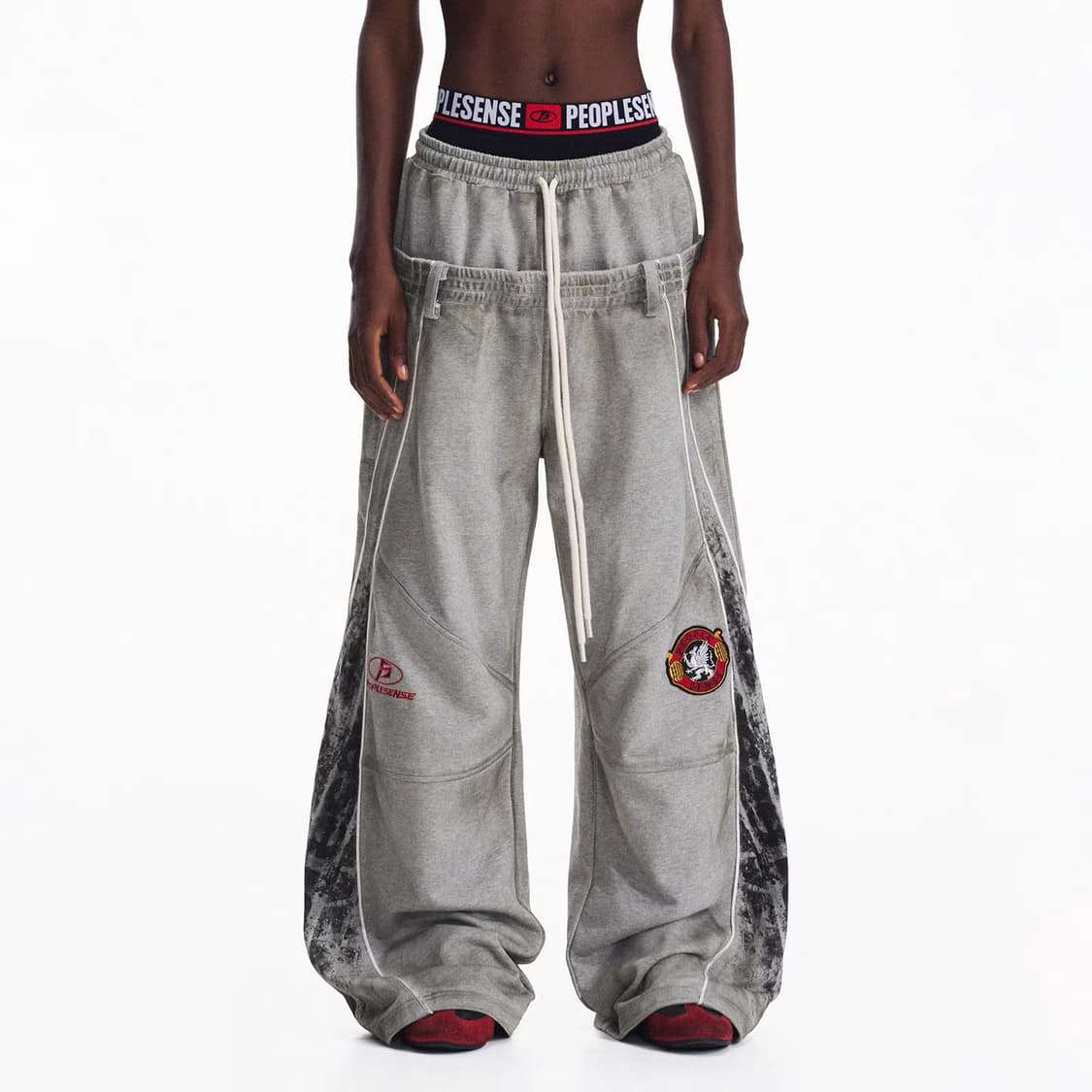 Track Crest Wide Sagging Sweat Pants 상품이미지1