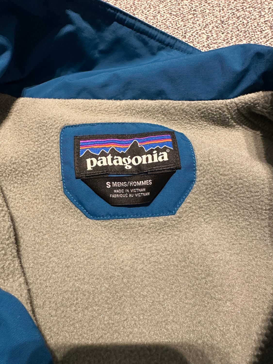 파타고니아 쉘드 신칠라 봄버 자켓 s 상품이미지3