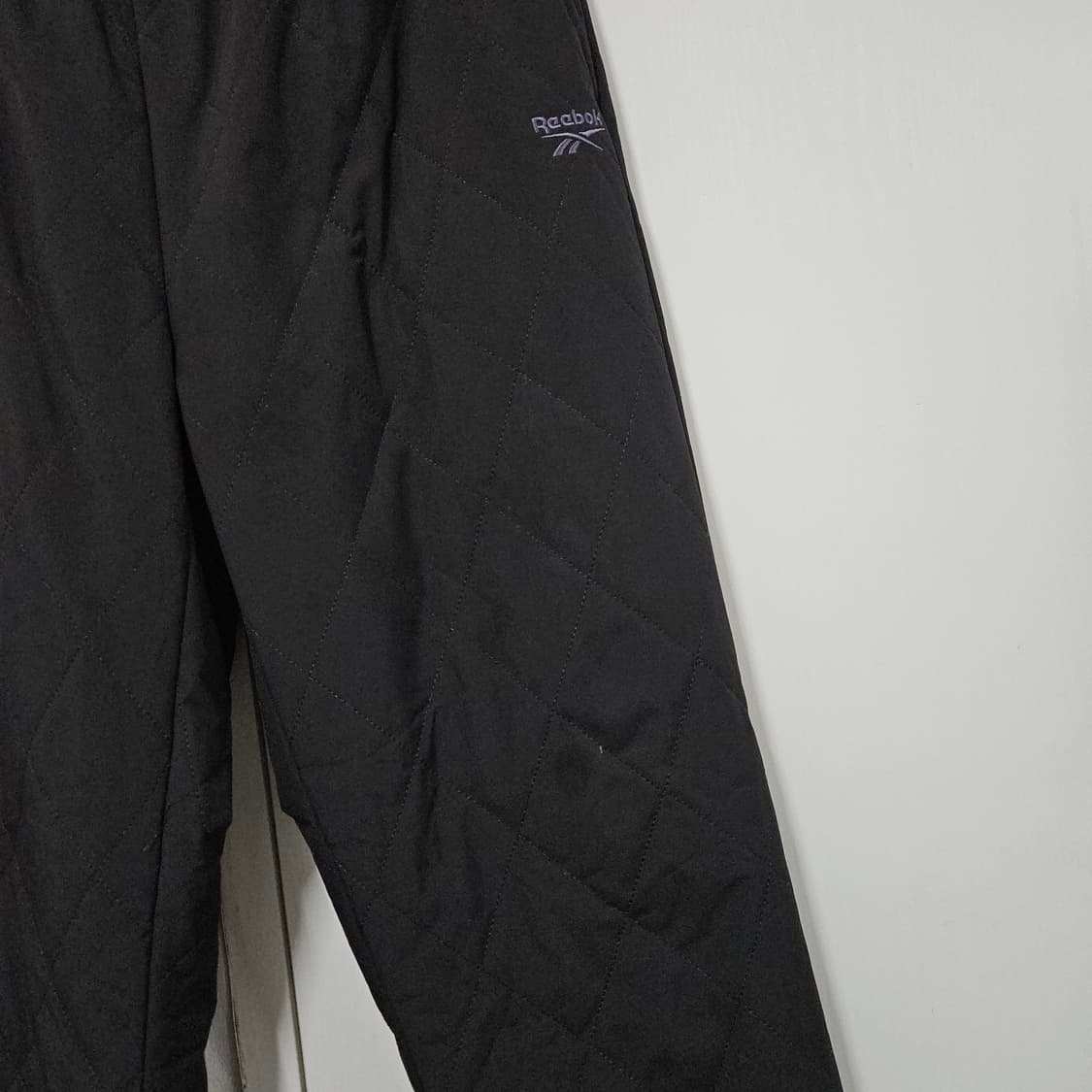 리복 퀼팅 누빔 패디드 트랙팬츠 조거팬츠 XL 상품이미지4