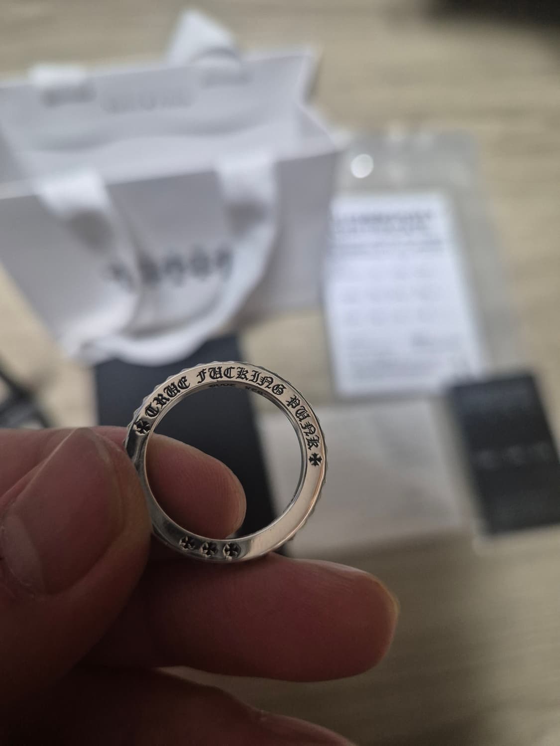 크롬하츠 tfp 빅펑크링 반지 kr17호 상품이미지2