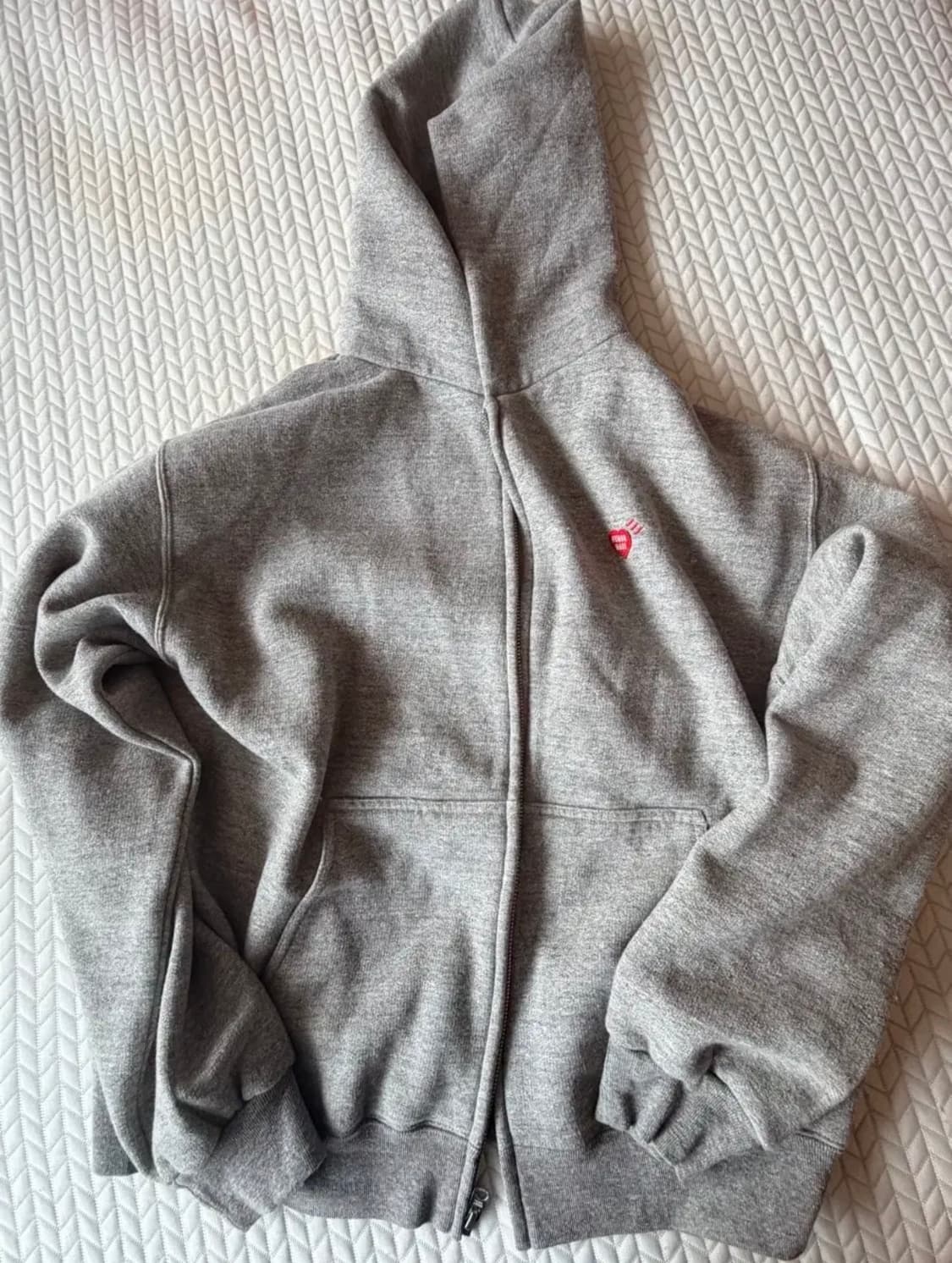 휴먼메이드 후드집업 그레이 상품이미지1