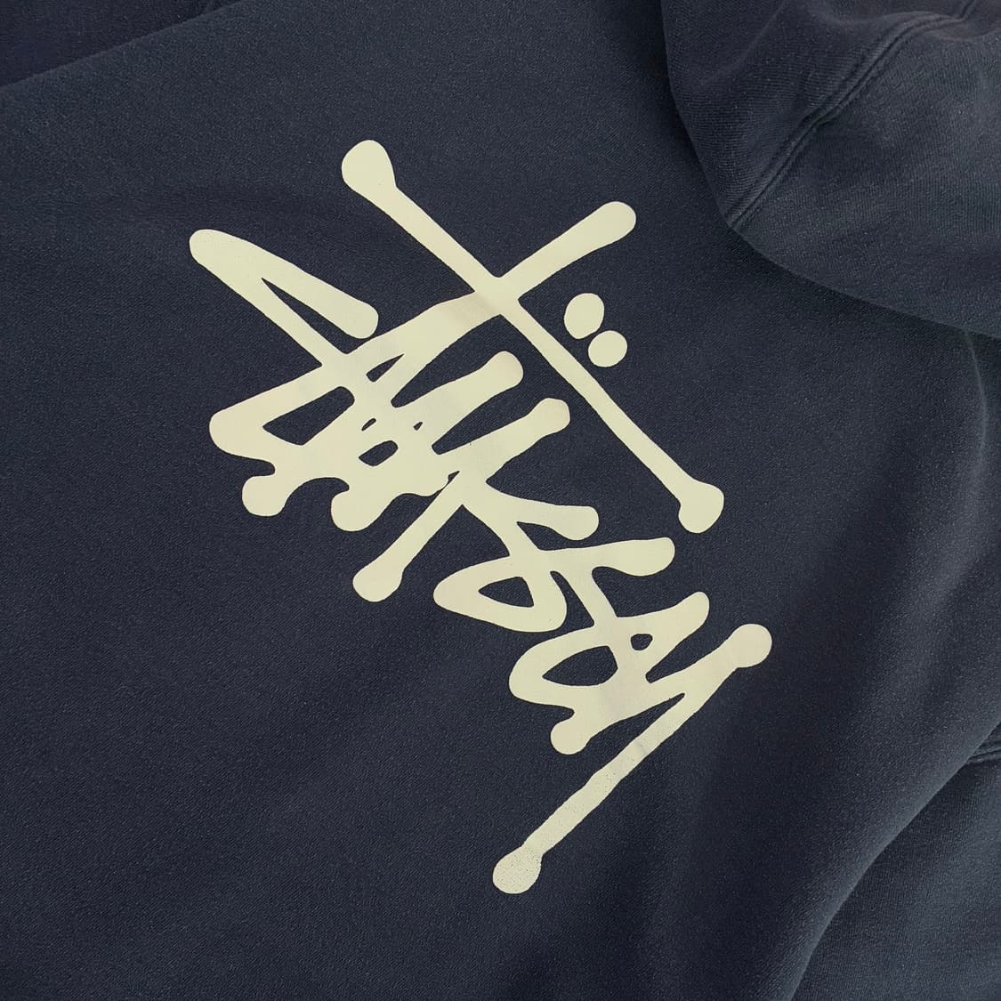 Stussy 스투시 네이비 스탁 후드티 상품이미지6