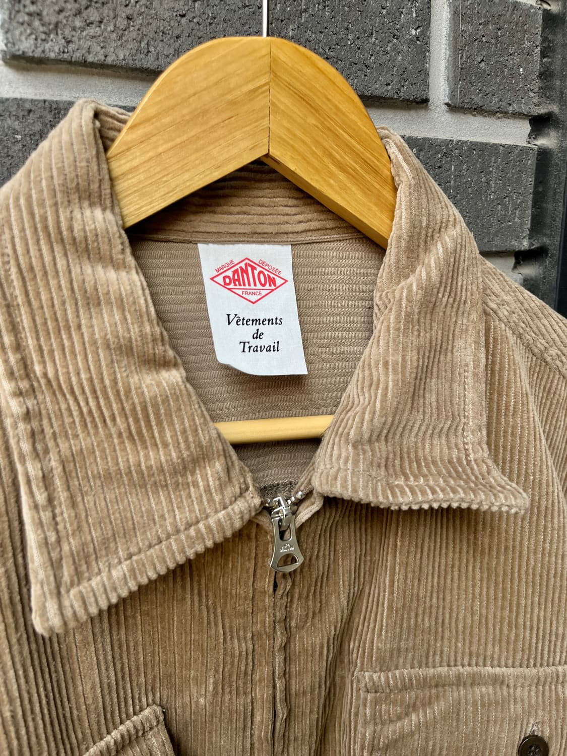 Danton 단톤 코듀로이 자켓 카멜 상품이미지8