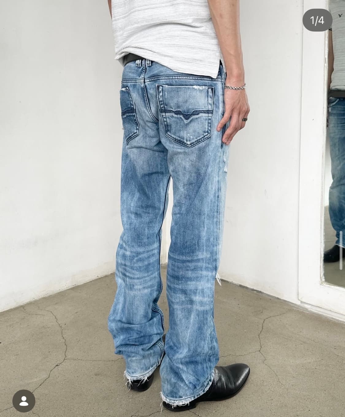 DIESEL 디젤 워시드 진 상품이미지1