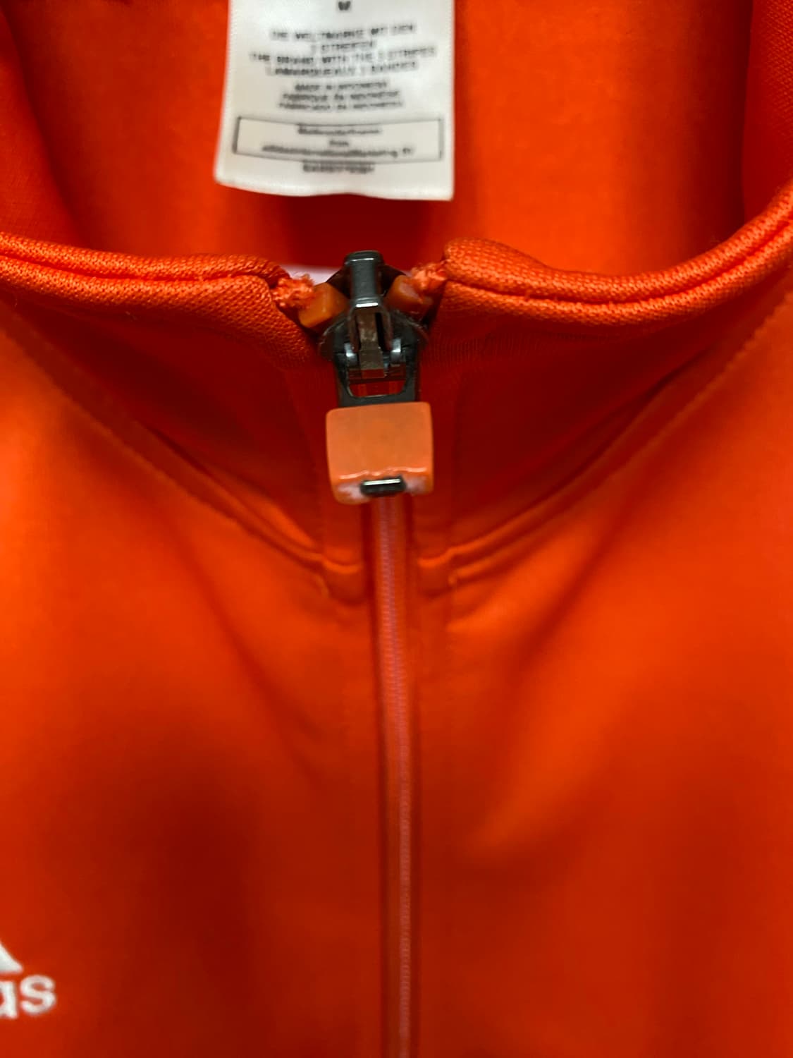 아디다스 트랙탑 져지 오렌지 M 상품이미지3