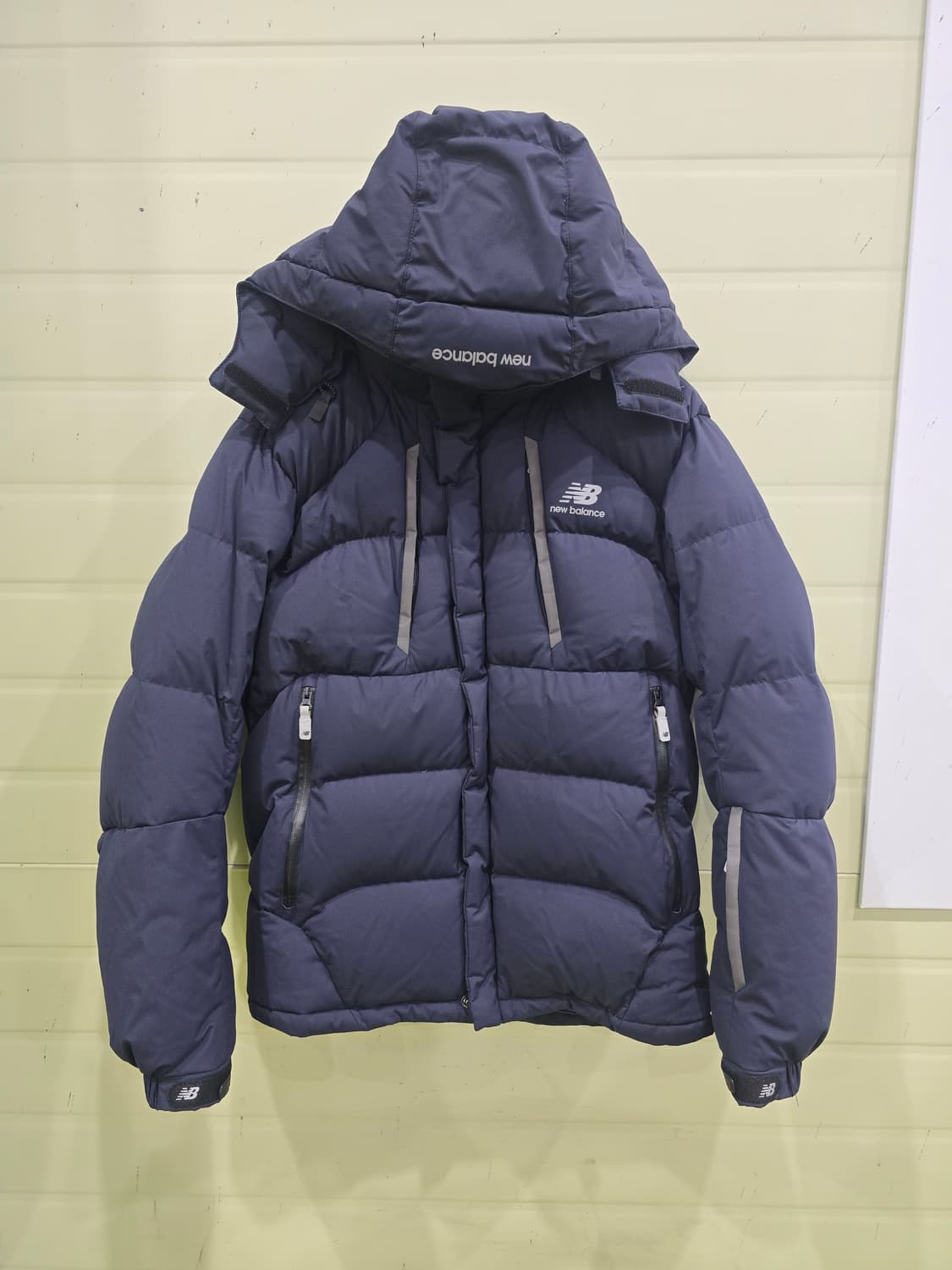 뉴발란스 네이비 남녀공용 패딩 점퍼 상품이미지5