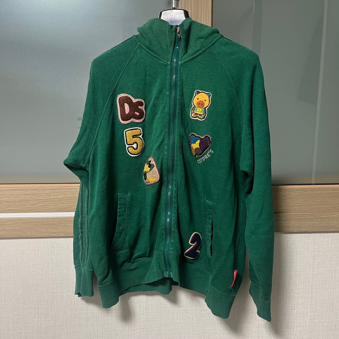 차일드매거진 차매 드럭스토어 져지 트랙 자켓 그린 상품이미지3