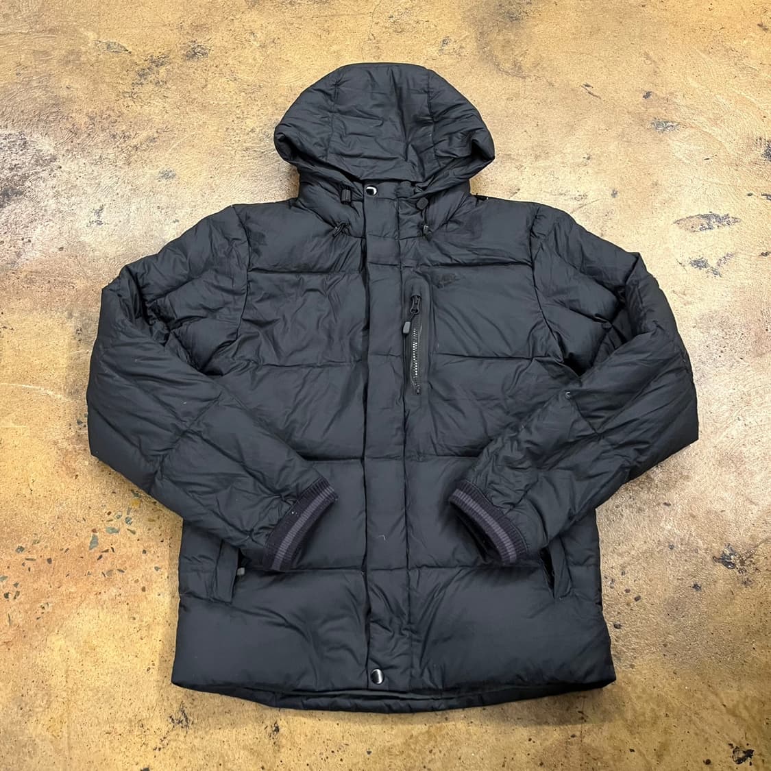 [정품/XS] 나이키 블랙 후드 패딩 점퍼 b15 상품이미지2