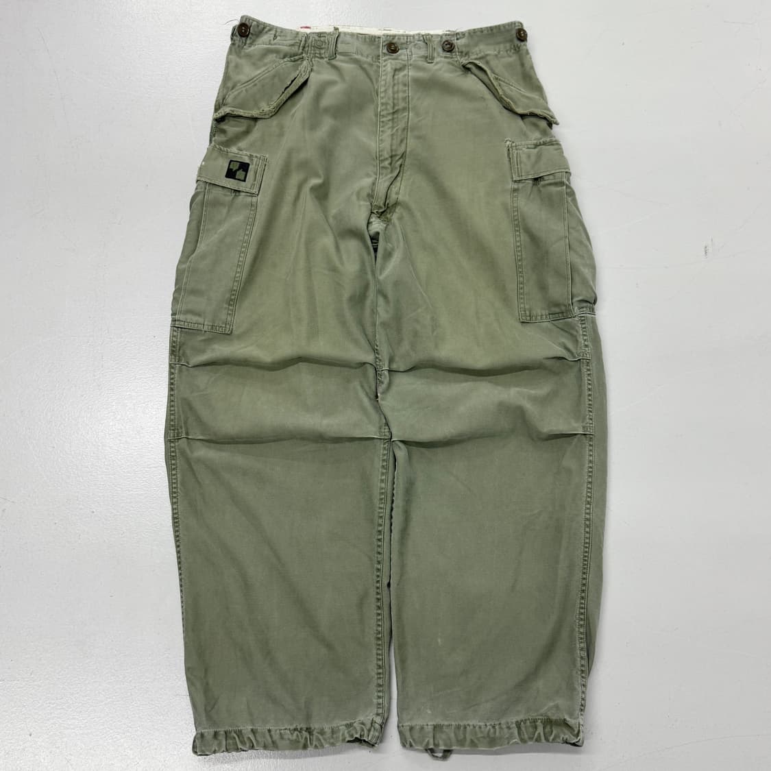 밀리터리 탄창 와이드 빈티지 카고팬츠 상품이미지2