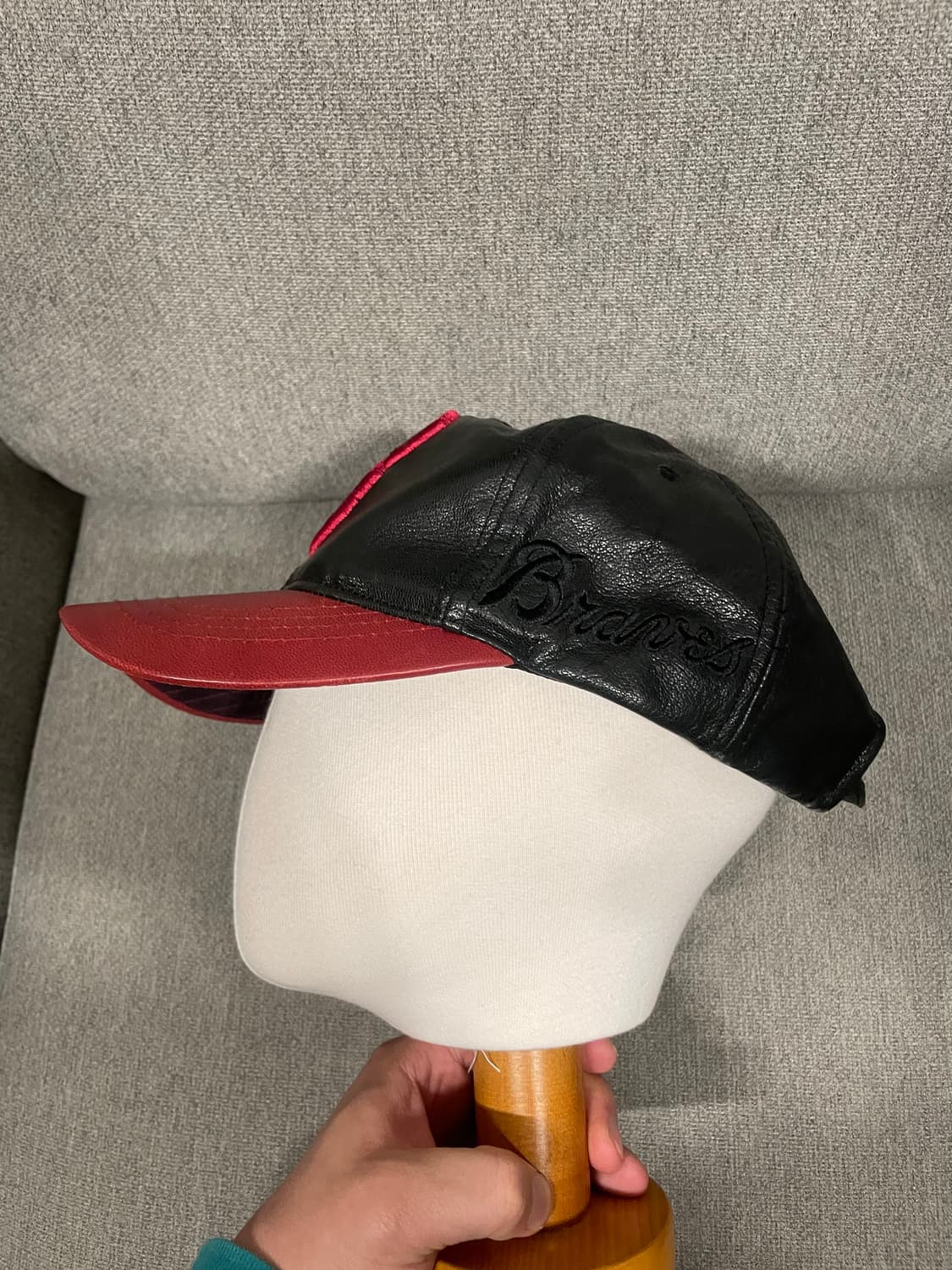 엠엘비 x 쿠퍼스타운 양가죽 볼캡 상품이미지3