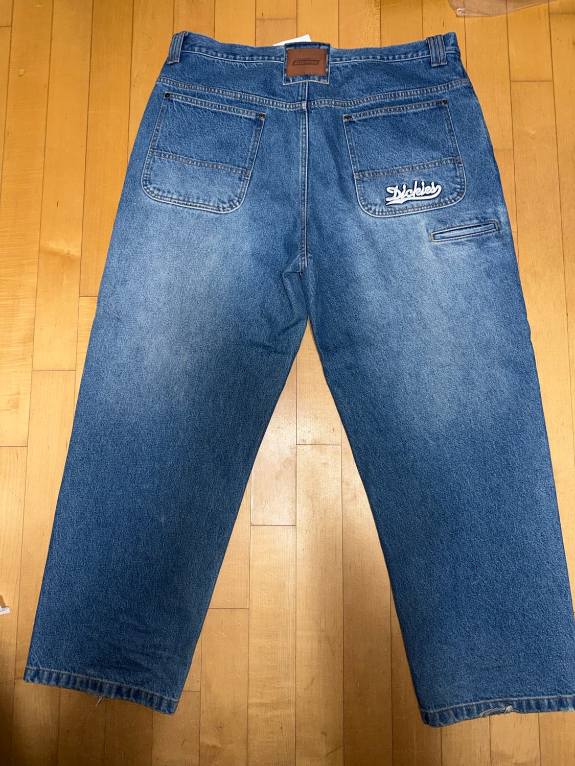 슈프림 x 디키즈 더블 니 배기 진 워시드 인디고 - 23FW 상품이미지3