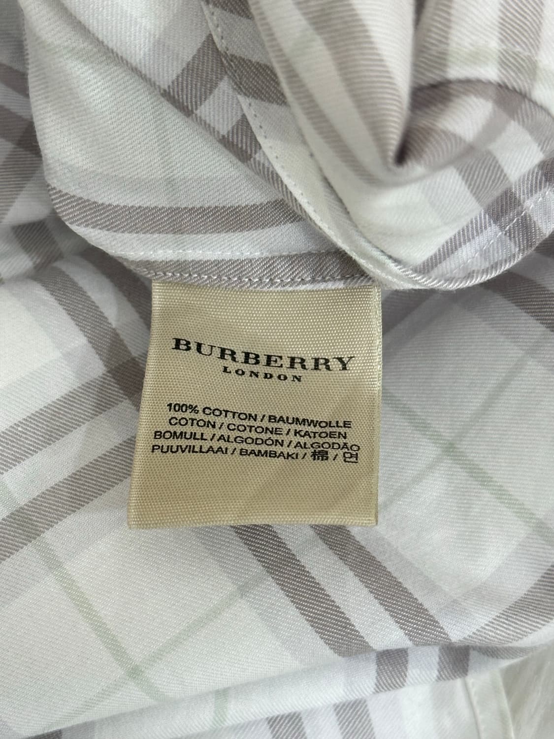 버버리 남성 남방 상품이미지7