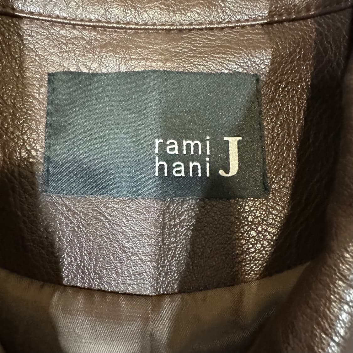 ✨ rami hami J 여성 레더 자켓 상품이미지3