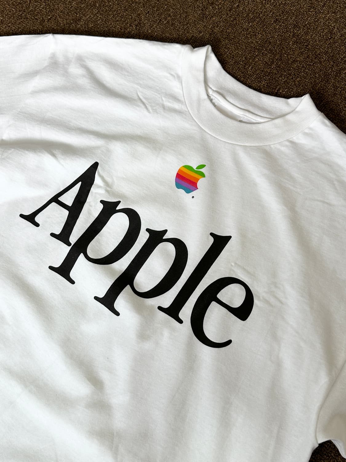 90s og Apple t shirt, 빈티지 애플 티셔츠 상품이미지3