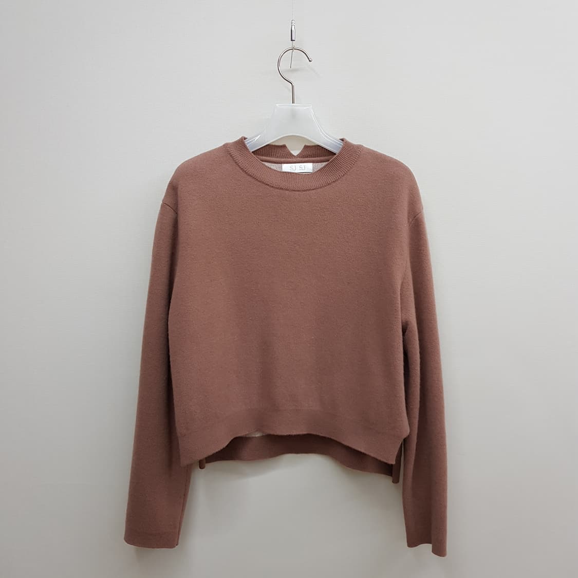 한섬 SJSJ 2021 레이어드 니트 플리츠 원피스 세트 F사이즈 상품이미지7