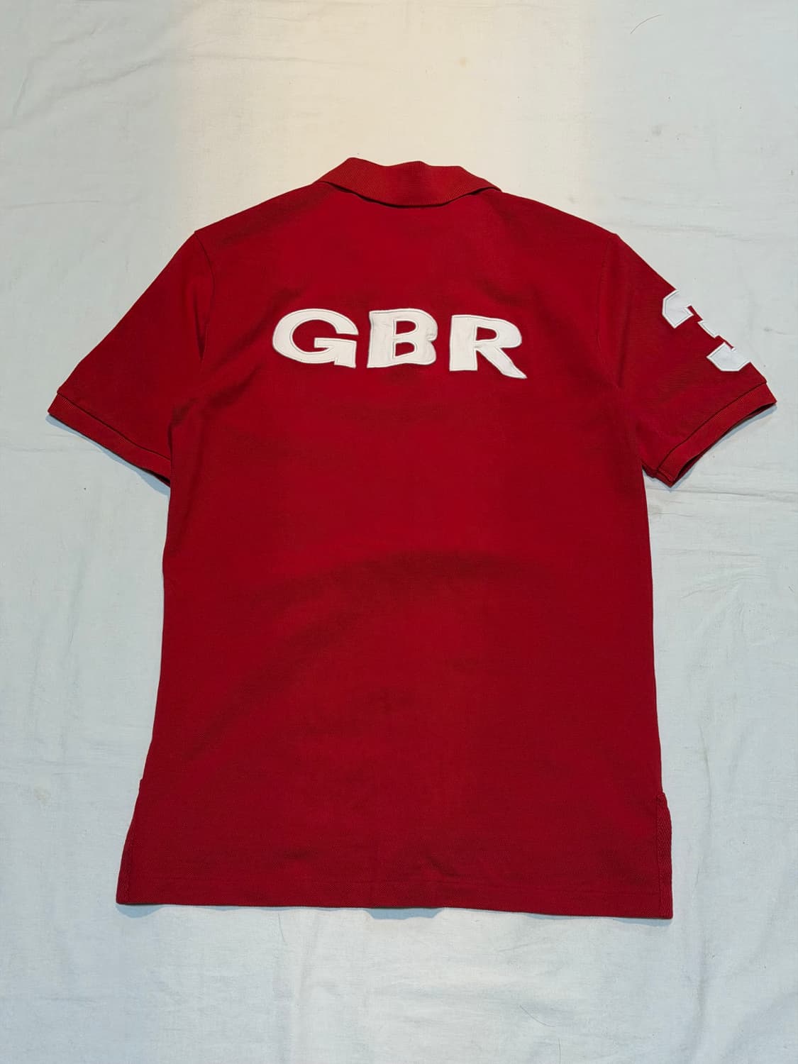 폴로 랄프로렌 브리튼 영국 빅포니 치프티프 카라티 레드 상품이미지4