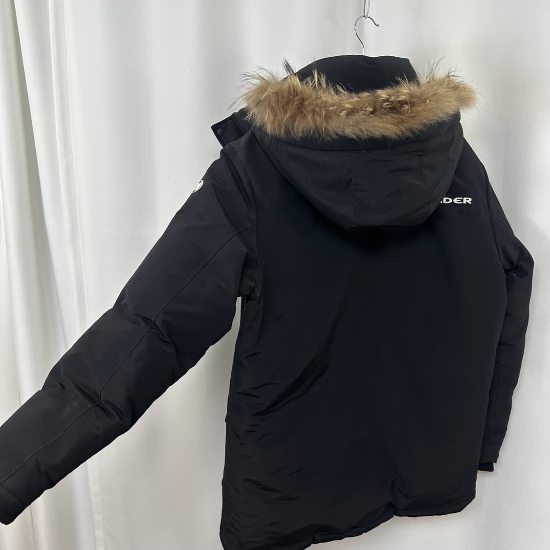   아이더 남자 패딩점퍼 방한패딩 오리털 검정 XL  EIW 상품이미지7