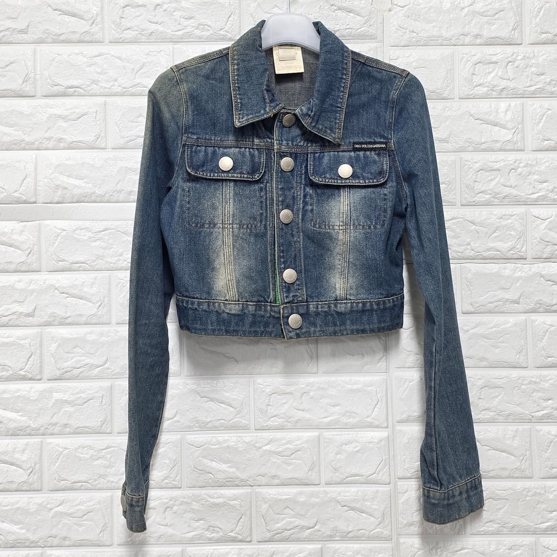 돌체앤가바나 크롭 데님 자켓 S 상품이미지1