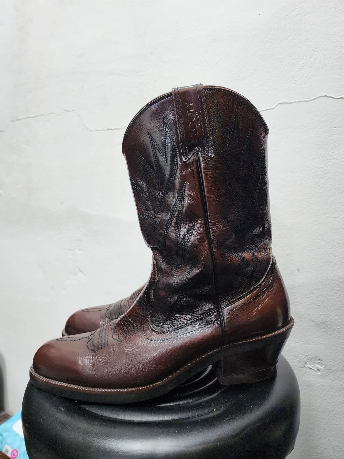 ZOOTY 리얼레더 90s 웨스턴 부츠 상품이미지1