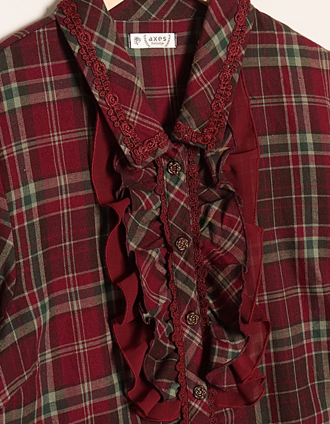 axes femme Check Shirts 상품이미지3