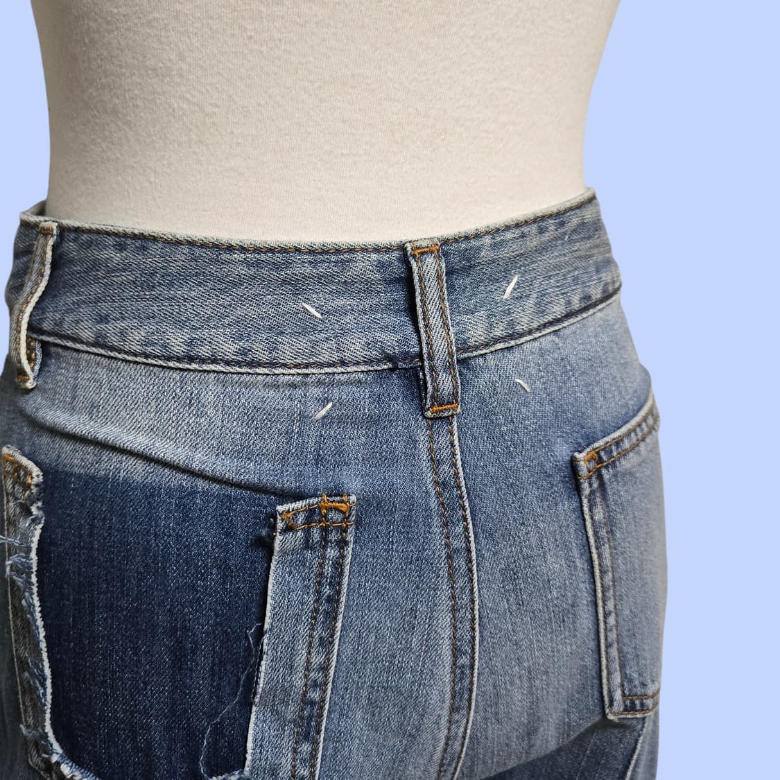 메종마르지엘라 디테일 데님팬츠 / 여성바지 상품이미지5