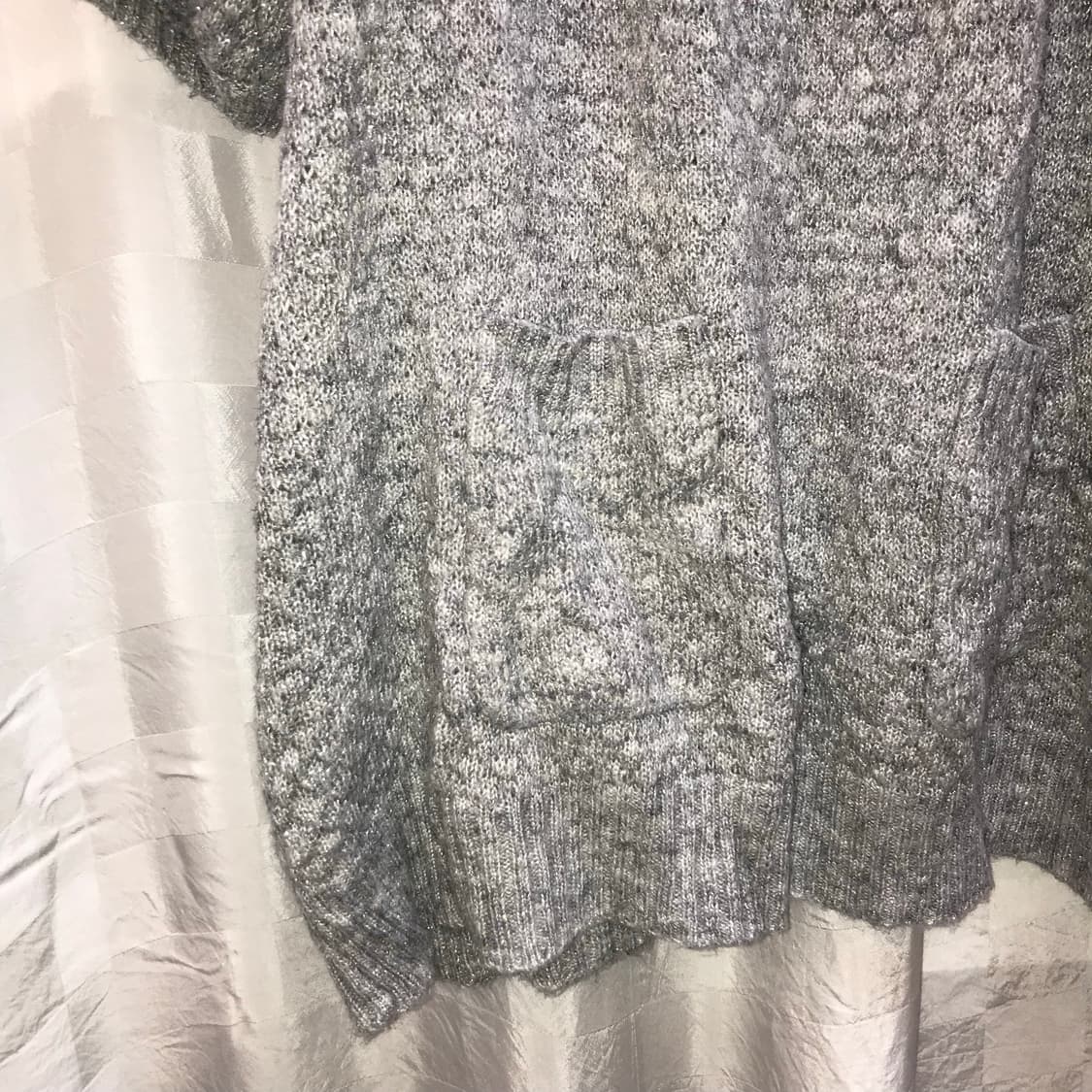 Putielal 하구미 사와코깔 모리걸 아방 니트 원피스 상품이미지5