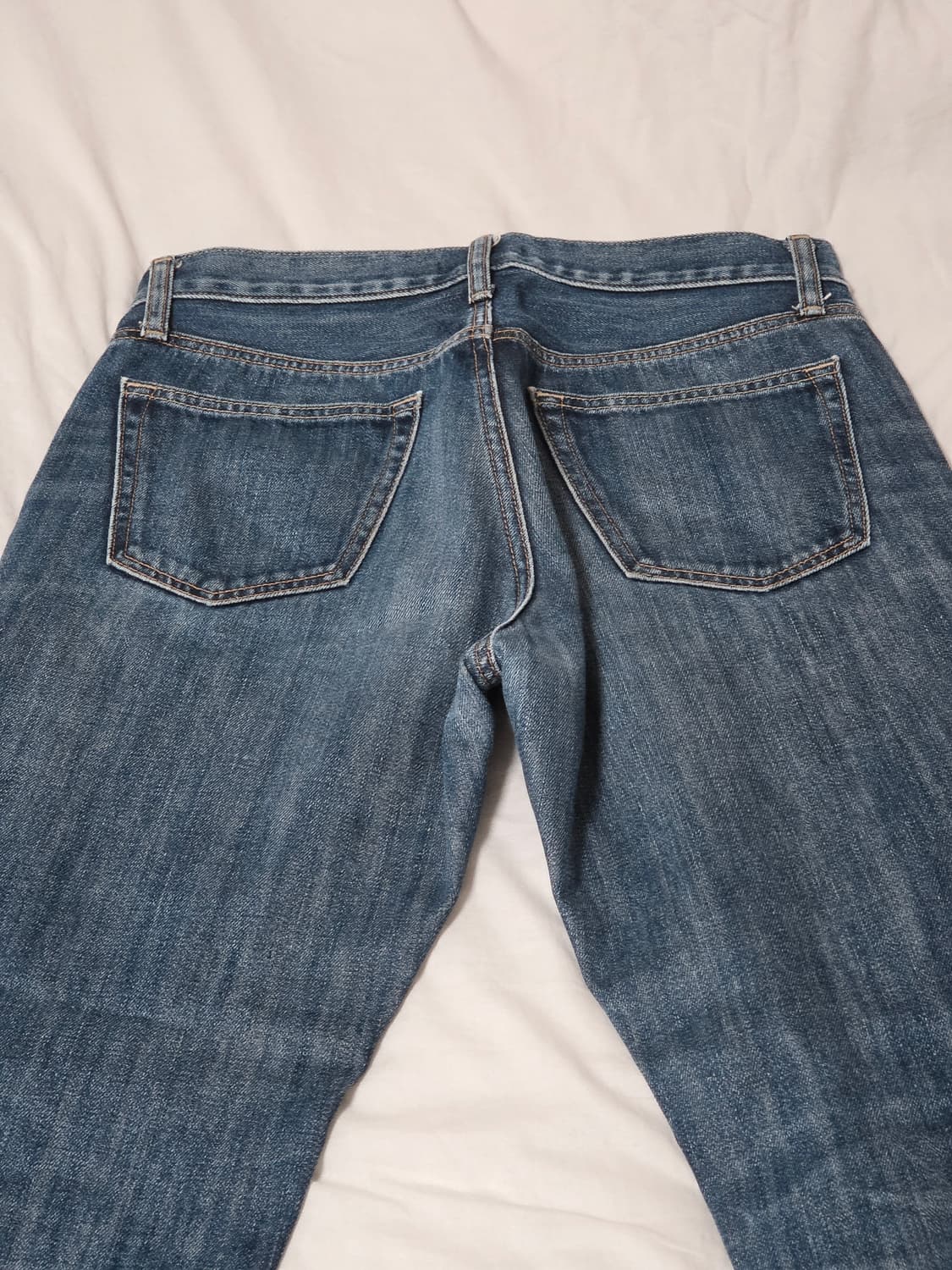 유니클로 레귤러핏 중청 데님 76사이즈 상품이미지6