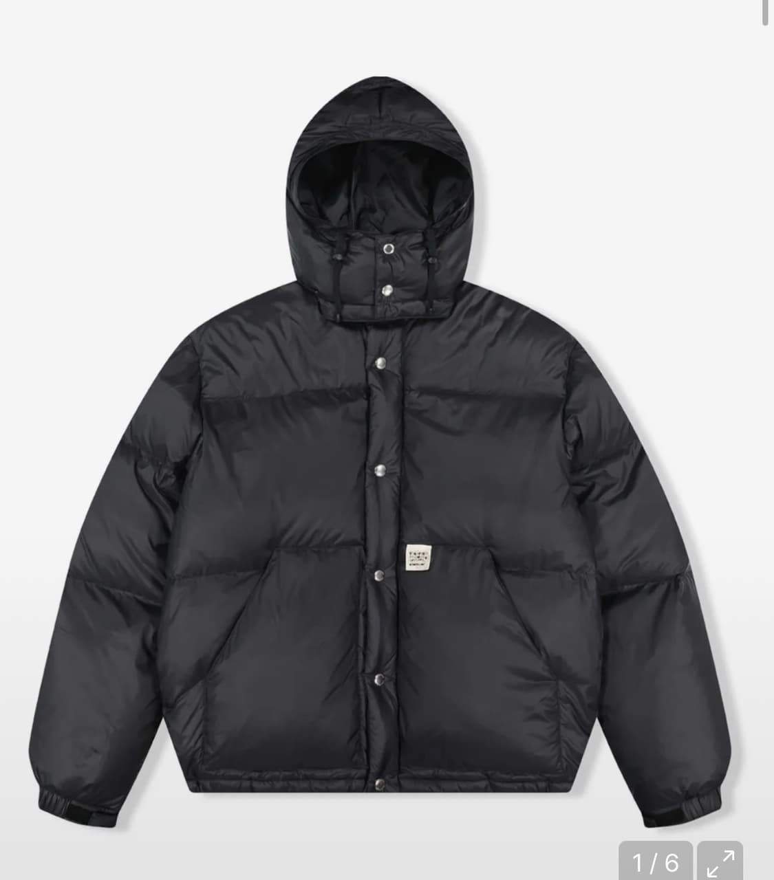 예스아이씨 후디 후드 패딩 블랙 L 상품이미지1