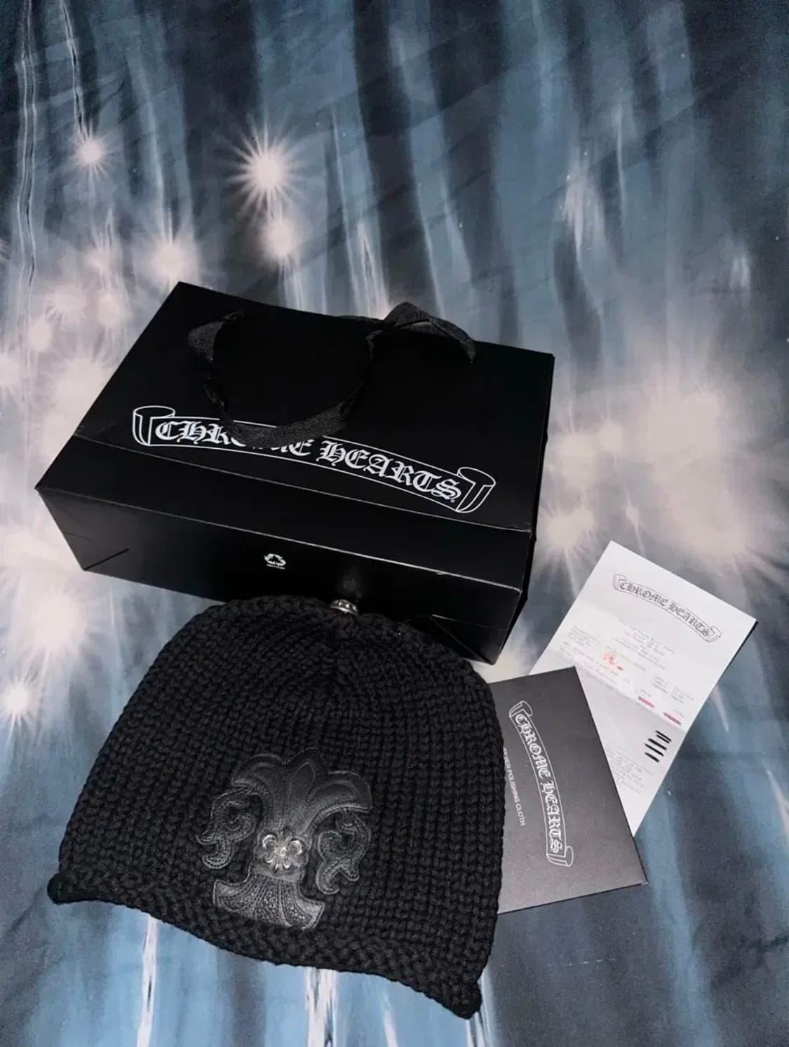 크롬하츠 플레어 참 캐시미어 비니 상품이미지1