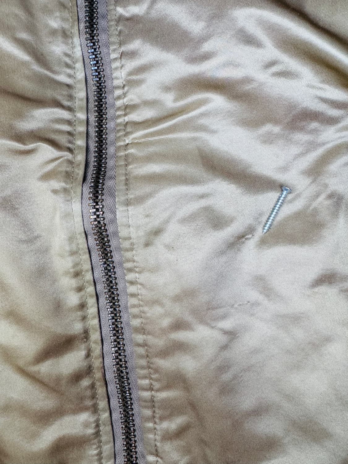 빈티지 콜린스 마원 CORINTH MA-1 리버시블 항공점퍼 L 상품이미지5