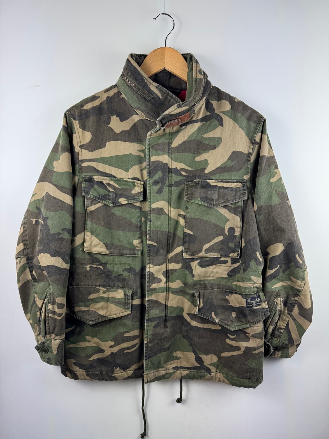 퍼플앤옐로우 Y2K 카모 플라주 자켓1691 상품이미지1