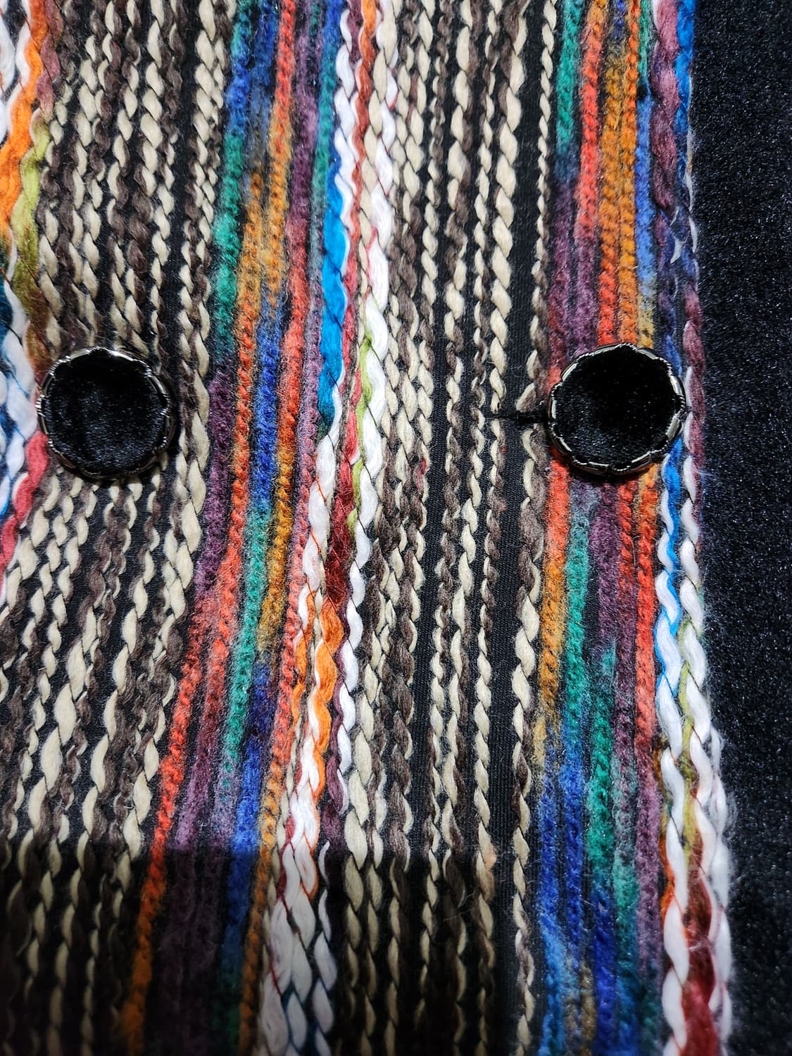 Van Nessil 배색 오버핏 코트  상품이미지4