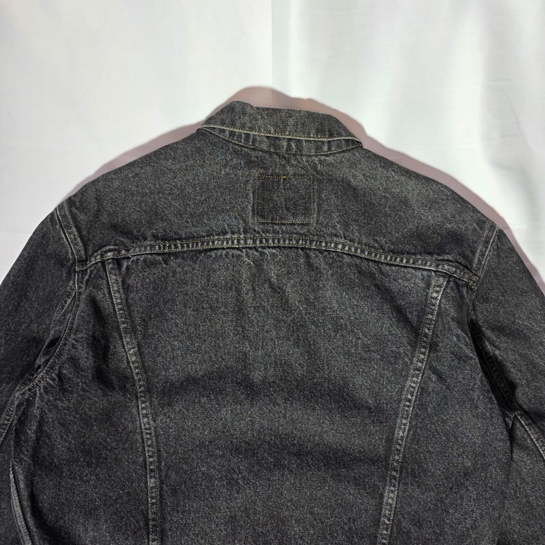 [XL]90s 리바이스 70503-02 블랙 트러커 자켓 상품이미지9