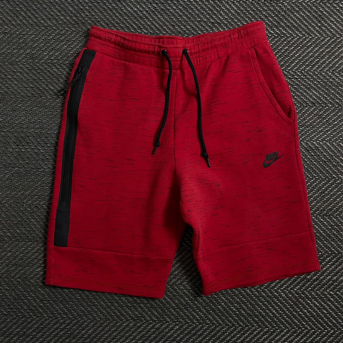 나이키 테크 플리스 쇼츠 크림슨 레드o 4307 상품이미지1