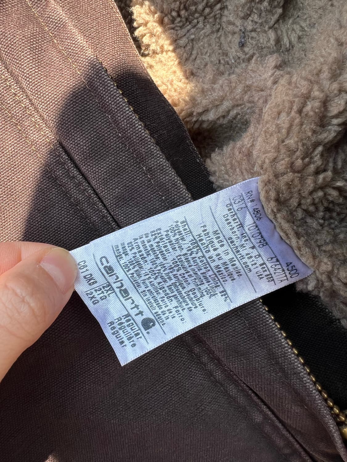 칼하트 C81 디트로이트 자켓 2XL 상품이미지8