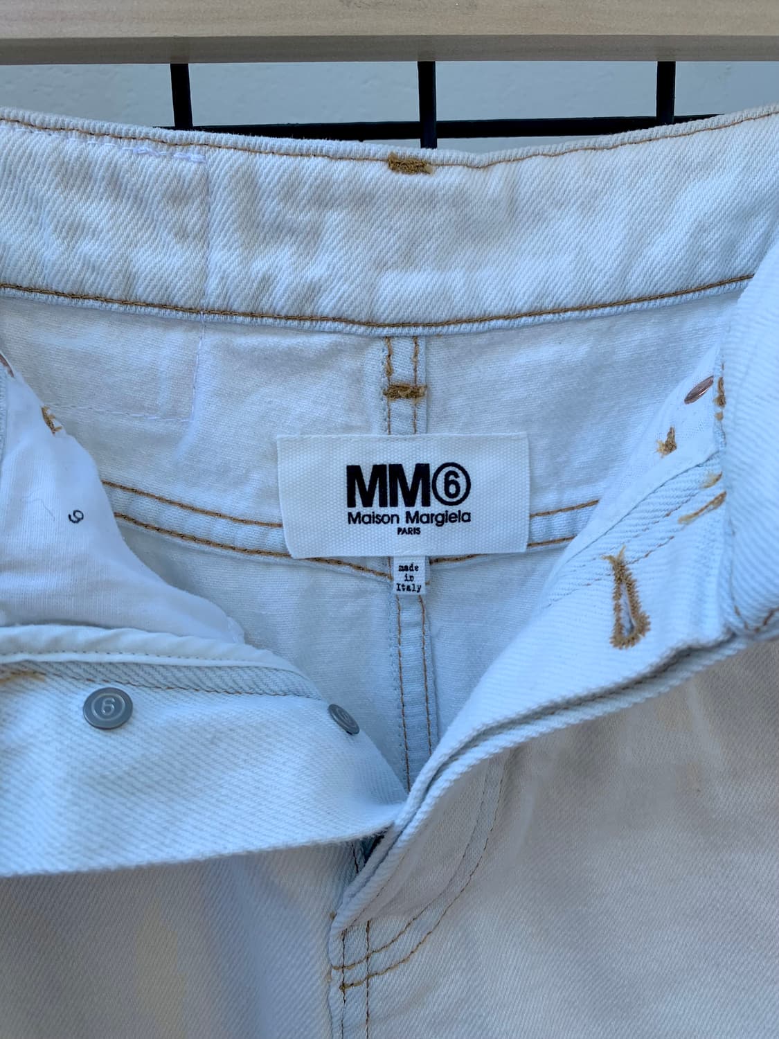 mm6 연청 데님 스커트 상품이미지6