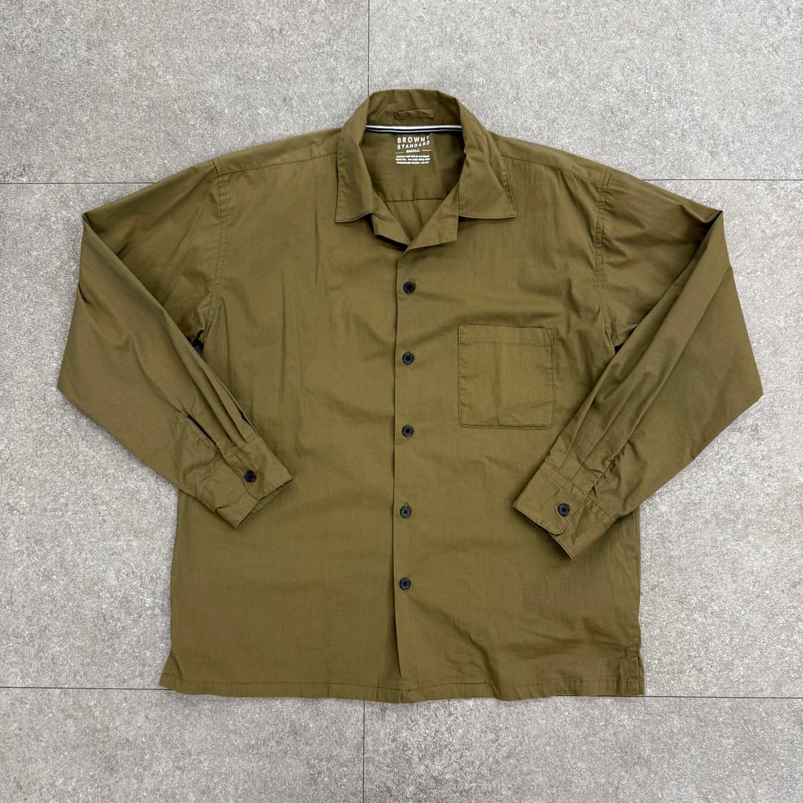 BTOWNY 브라운셔츠 상품이미지4