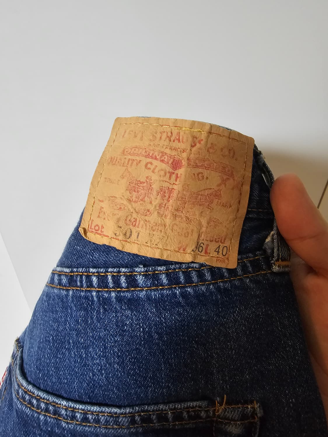 Levi's 90's USA 501XX 셀비지 발렌시아 공장 32 상품이미지3