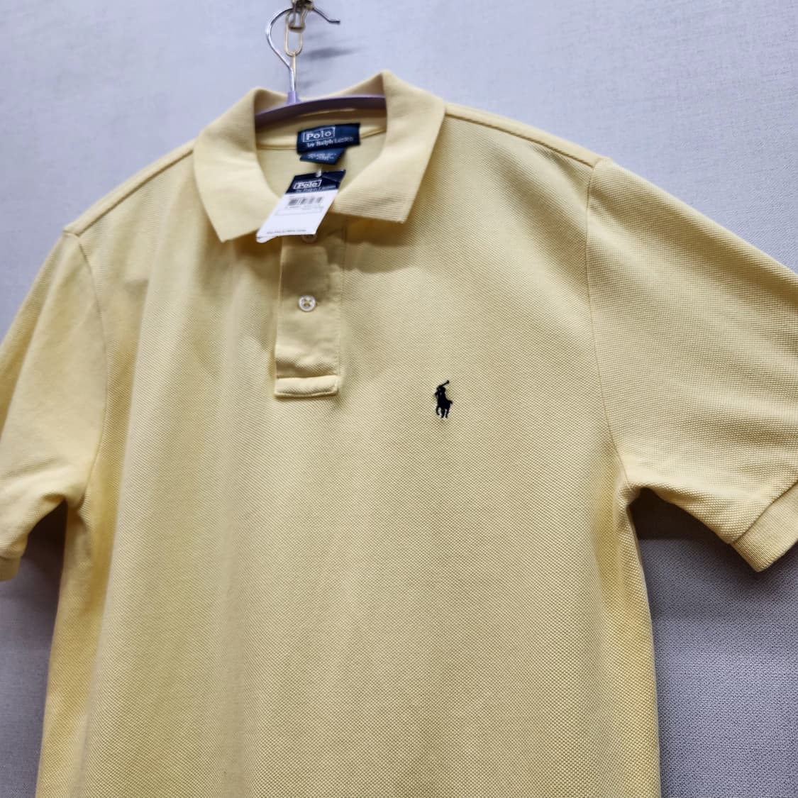 새상품급) 폴로랄프로렌 로고 반팔카라 S 상품이미지3