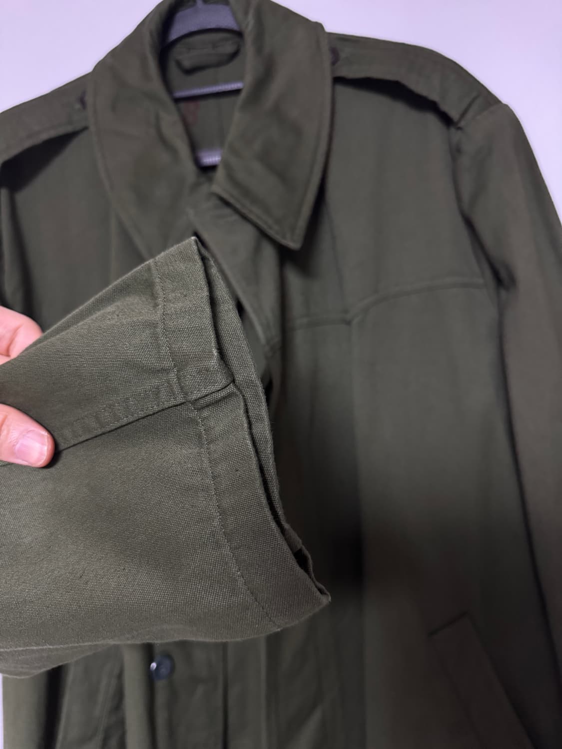 50s US Army OG-107 미군장교 코트 100-105 상품이미지8